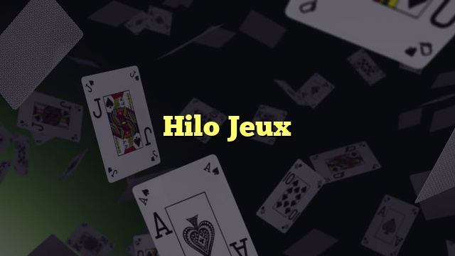 Hilo Jeux