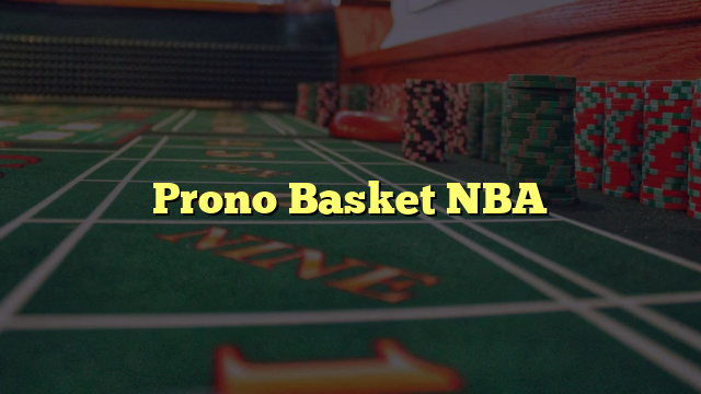 Prono Basket NBA