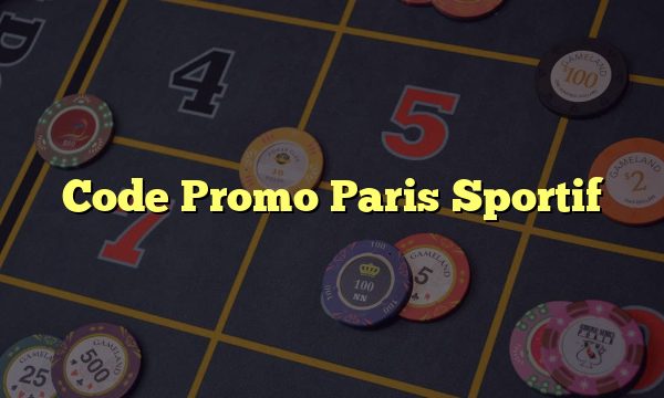 Code Promo Paris Sportif